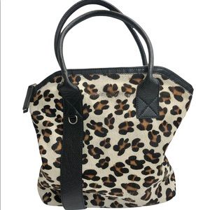 Francesco Biasia Leopard Print Handbag
